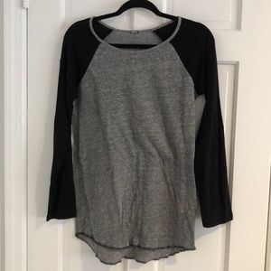 Black and Grey Monrow long sleeve shirt